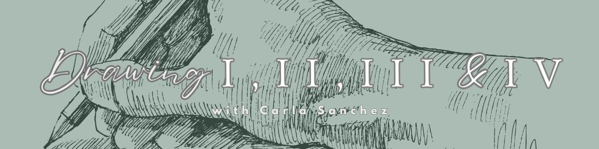 Drawing I, II, III & IV with Carla Sanchez